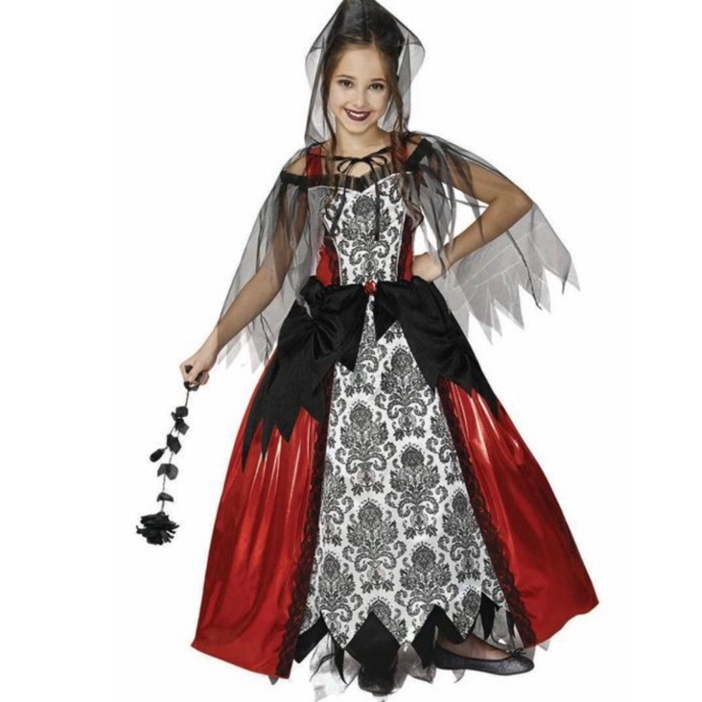 Gothic Maiden Dress Girl/teen small 4-6 Costume